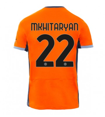 Inter Milan Henrikh Mkhitaryan #22 Kolmaspaita 2023-24 Lyhyet Hihat